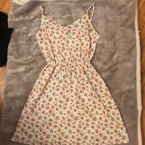 Flowy Boho Floral and Lace Sundress